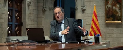 El presidente de la Generalitat, Quim Torra.