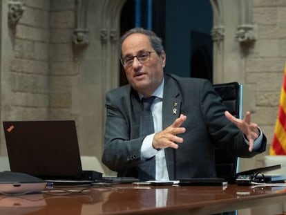 El presidente de la Generalitat, Quim Torra.