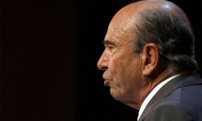 El presidente del grupo Santander, Emilio Botín.