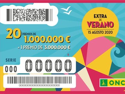 El Sorteo Extra de Verano de la ONCE 2020 se ha celebrado este sábado 15 de agosto