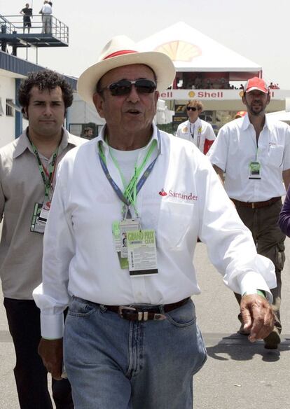 Botín no Gran Prix de F1 do Brasil, no circuito de Interlagos, São Paulo.