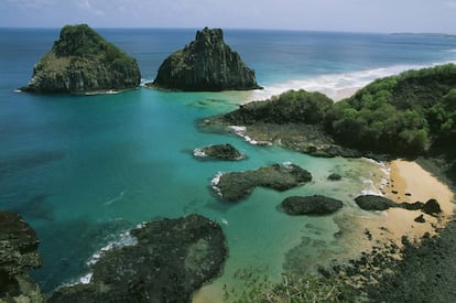 Archipiélago volcánico Fernando de Noronha.