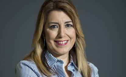 La presidenta de la Junta de Andalucía, Susana Díaz.