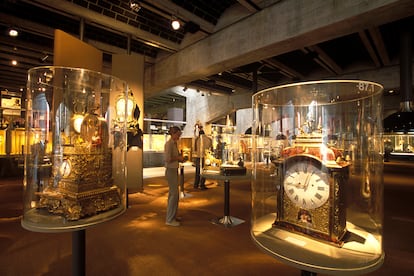 El mayor museo de la relojería del mundo en el pueblo de La Chaux-de-Fonds, en el cantón suizo de Neuchatel.
