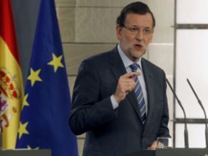 Rajoy, el pasado 12 de diciembre.
