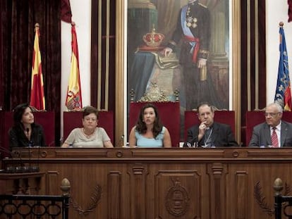 La reuni&oacute;n del Patronato del Misteri d&rsquo;Elx se celebr&oacute; ayer en el Ayuntamiento de la ciudad ilicitana.