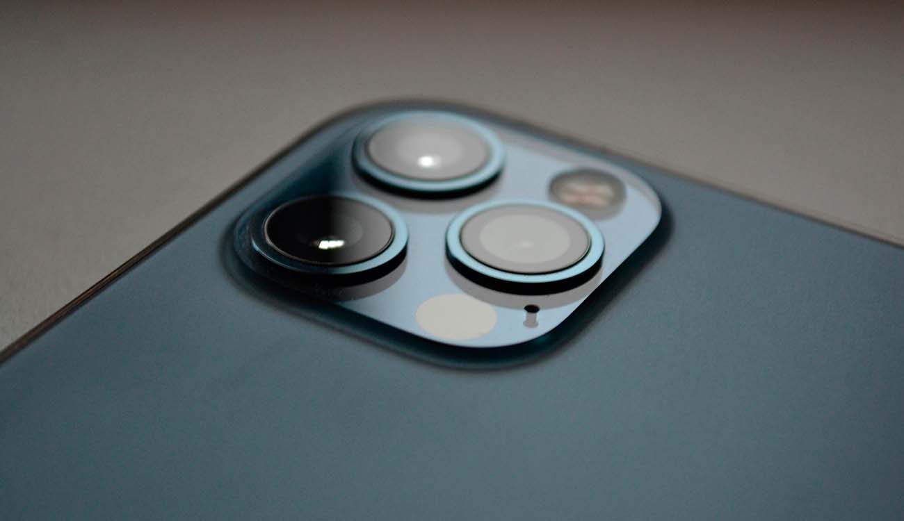 Cámara de un iPhone de Apple