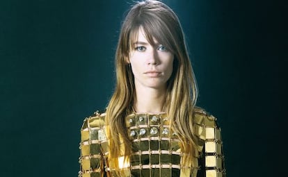 La cantante francesa Françoise Hardy, en 1968