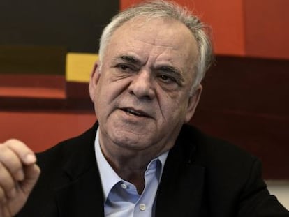 Yanis Dragasakis, viceprimer ministro del nuevo Gobierno griego.