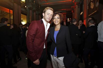 Fiesta del lanzamiento de la revista &#039;ICON&#039;. Pablo Rivero y Cristina Plazas. 