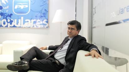 Baudilio Tomé, el hombre de confianza de Rajoy, en Génova.