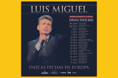 EL PAÍS te invita al concierto de Luis Miguel