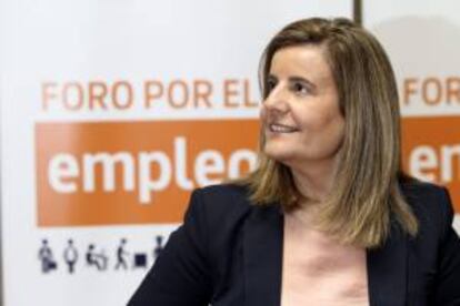 La ministra de Empleo, Fátima Báñez. EFE/Archivo