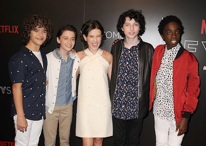 Actores de 'Stranger Things' Netflix