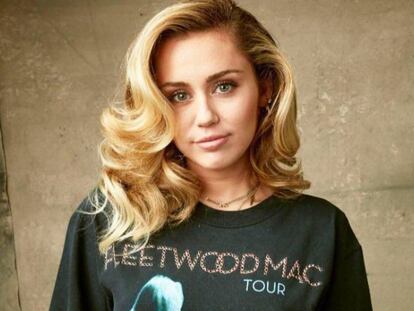 La actriz y cantante Miley Cyrus, el pasado febrero. 
