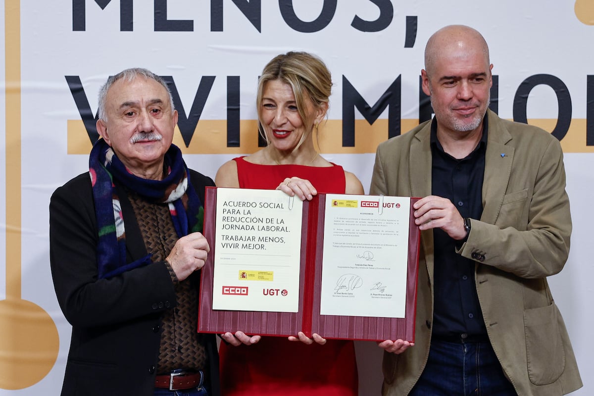 Los sindicatos critican al Gobierno por el “retraso no justificado” del debate de la reducción de jornada en el Congreso
