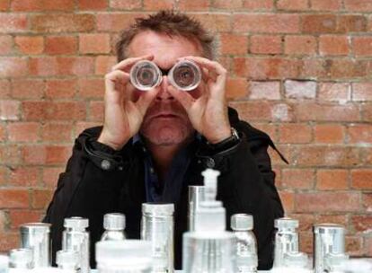 Damien Hirst, fotografiado en Londres en 2003.