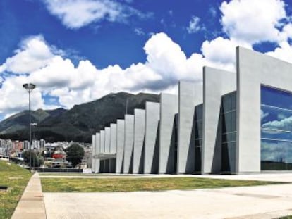 Vista del metro de Quito, construido por Acciona en Ecuador.