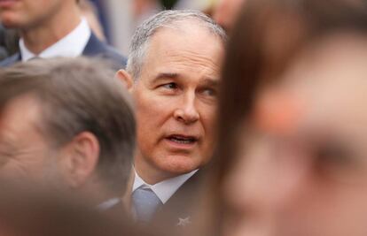 El director de la EPA, Scott Pruitt.