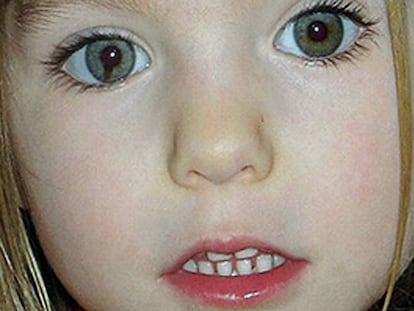 Maddie McCann, en 2007.