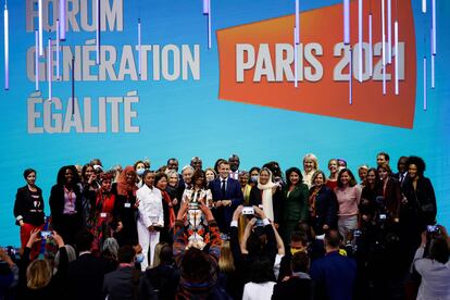 La sesión inaugural del Foro Generación Igualdad en París este 30 de junio fue presencial; el resto de eventos serán virtuales.