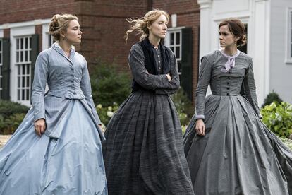 Florence Pugh, Saoirse Ronan y Emma Watson protagonizan el ‘remake’ de Gerwig.