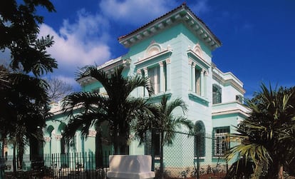 Una mansión neocolonial en la zona de Miramar, en La Habana.