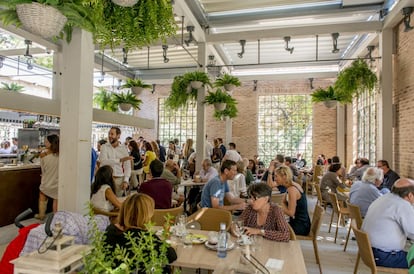 El restaurante La Galería, el bar de tapas de Florida Retiro donde se degustan recetas madrileñas.