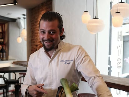Aldo Sebastianelli, chef del recientemente inaugurado restaurante SanYsidro en el barrio de Chueca.