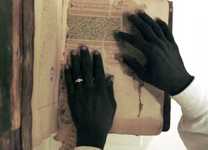Los manuscritos de la biblioteca del Fondo Katí de Tombuctú (Malí), uno de los grandes legados andalusíes.