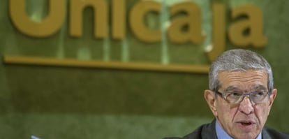 El presidente de Unicaja, Braulio Medel.