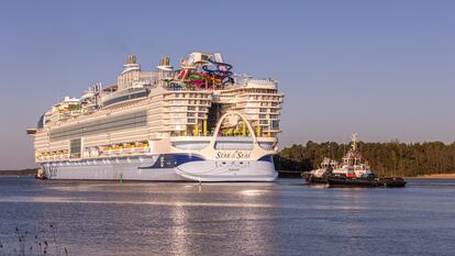 El barco 'Star of The Seas', de la estadounidense Royal Caribbean. Imagen cedida por la compañía.