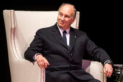 El Aga Khan, en Toronto en febrero de 2014.