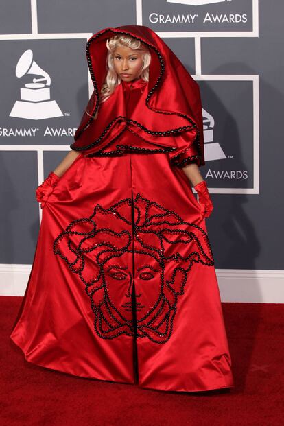 En la ceremonia de los premios Grammy.