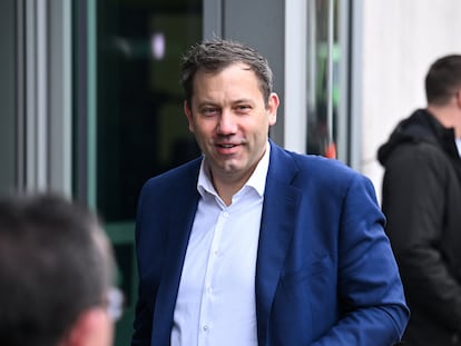 El nuevo dirigente del SPD, Lars Klingbeil, en Berlín el pasado 9 de abril.