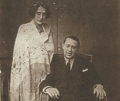 El escritor húngaro Sándor Márai y su mujer, Lola Matzner, en 1923.