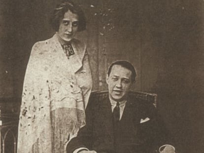 El escritor húngaro Sándor Márai y su mujer, Lola Matzner, en 1923.