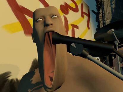 Imagen del videojuego de realidad virtual &#039;Mosh pit simulator&#039;. 