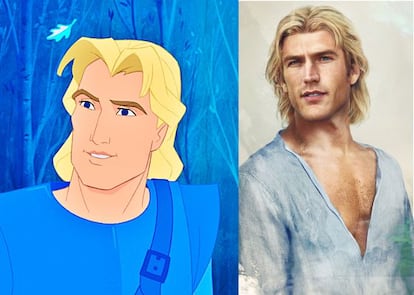 John Smith de la película 'Pocahontas'.