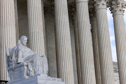 Fachada del Tribunal Supremo de Estados Unidos, en Washington.