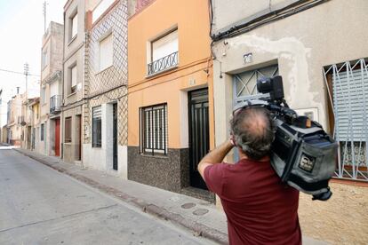 El domicilio familiar de Almassora donde el bebé fue golpeado por el padre.