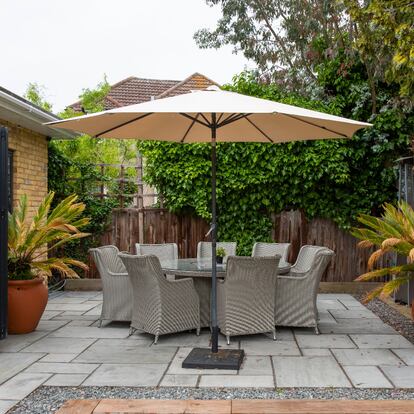 Estas son las mejores sombrillas para el jardín y la terraza que se pueden comprar en Amazon