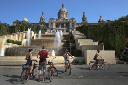 El Palau Nacional, sede del MNAC.