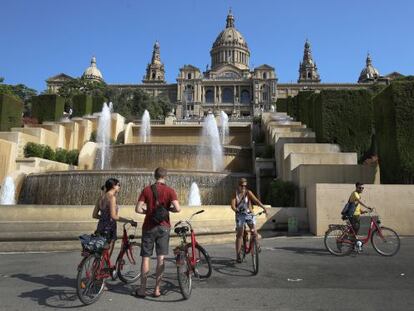 El Palau Nacional, sede del MNAC.