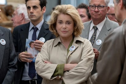 Catherine Deneuve, en la película 'La mujer del presidente'.