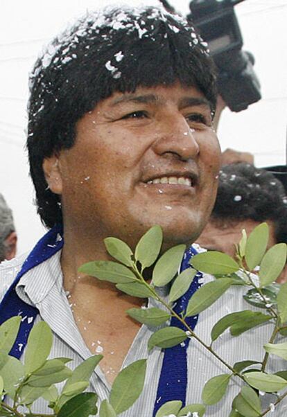 Evo Morales.