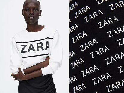 Zara apuesta por la logomanía en su colección otoño-invierno.