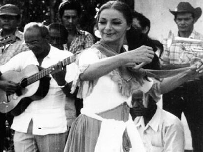Mijaela Tesleoanu en los años ochenta.
