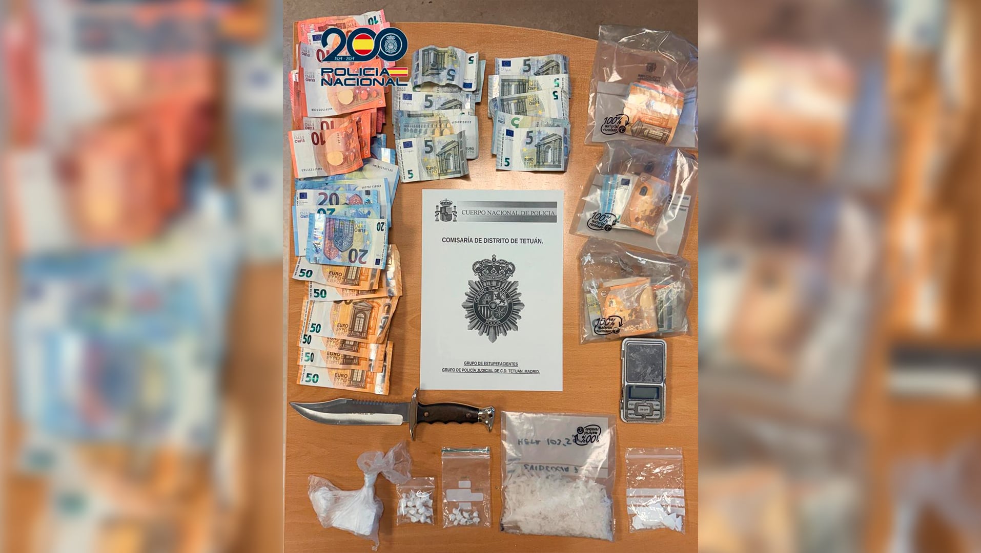 El narcopiso de Tetuán en el que se vendía droga directamente por la ventana