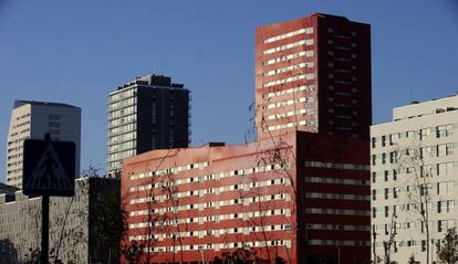 Bloque de viviendas en Vitoria.